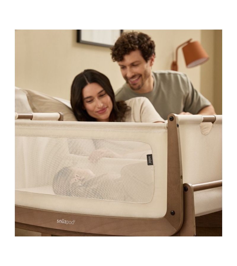 SNUZ Βρεφικό Λίκνο Snuzpod5 Wallnut GSFN050N