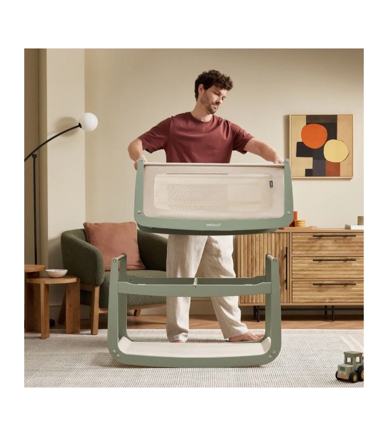 SNUZ Βρεφικό Λίκνο Snuzpod5 Sage GSFN050A