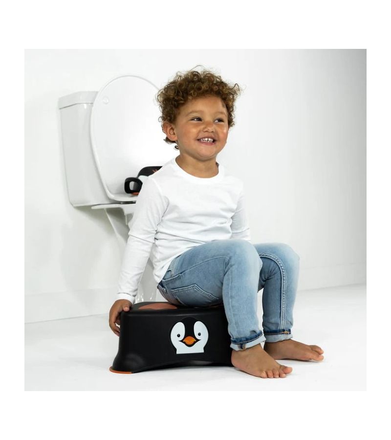 Σκαλοπάτι Βοηθητικό Τουαλέτας My Little Step Stool Πιγκουϊνάκι Ασπρόμαυρο MLSS-PE