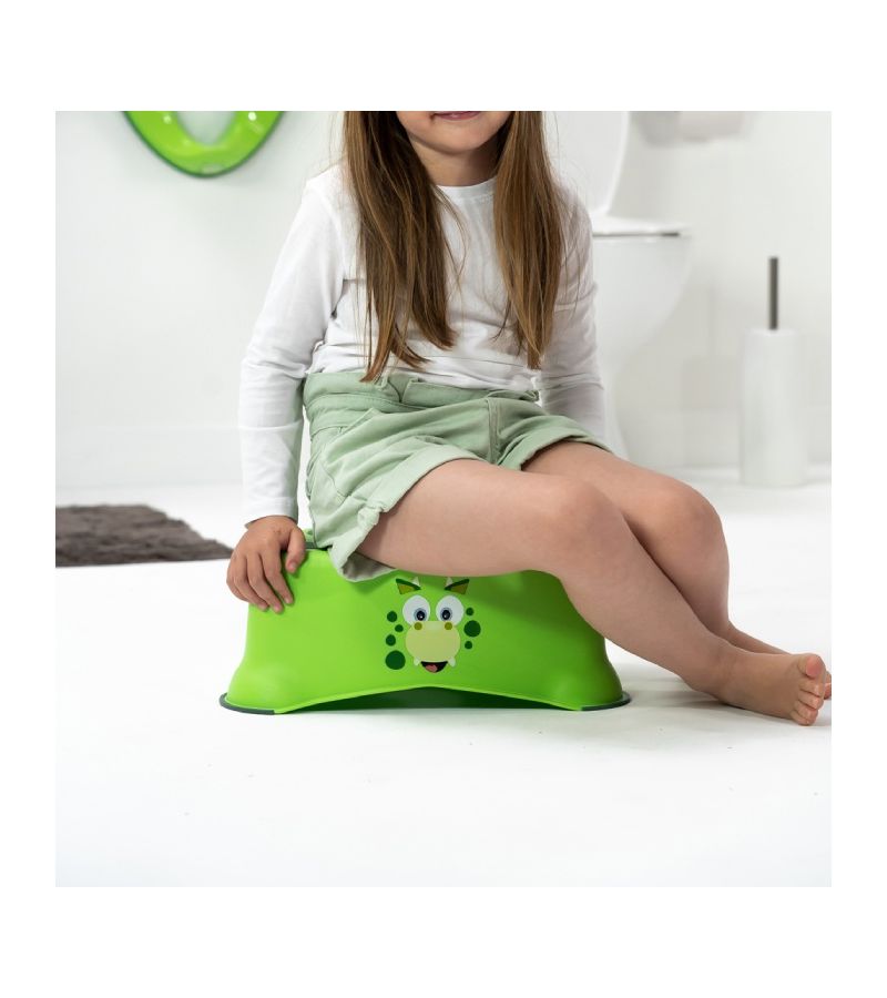 Σκαλοπάτι Βοηθητικό Τουαλέτας My Little Step Stool Δεινοσαυράκι πράσινο M-MLSS-DI
