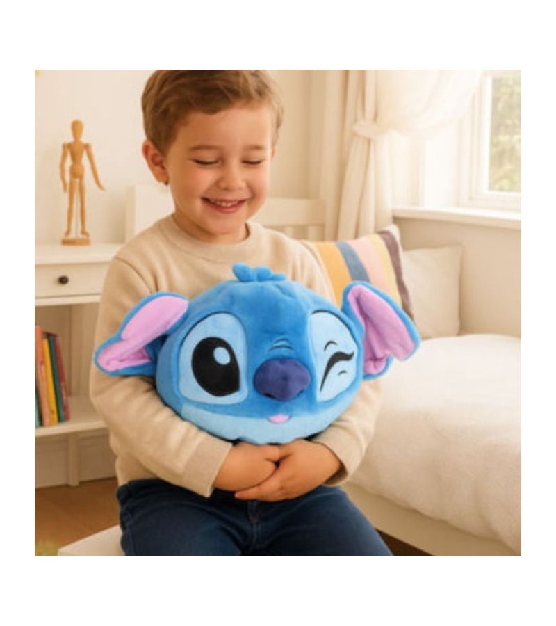 NOXXIEZ Λούτρινα Μαξιλαράκια με θέση για Χεράκια Stitch NX-HW776