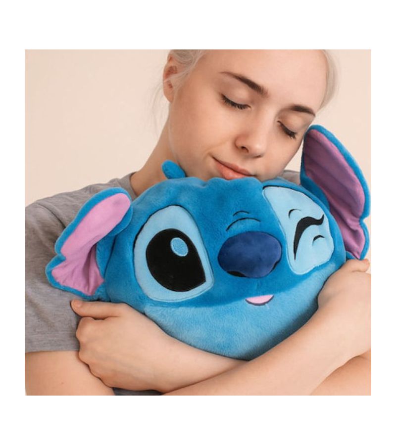NOXXIEZ Λούτρινα Μαξιλαράκια με θέση για Χεράκια Stitch NX-HW776