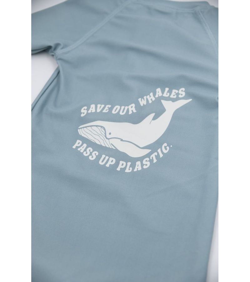 Ολόσωμο μαγιό με UV προστασία BAMBOOM Logo Save Our Whales 726-339