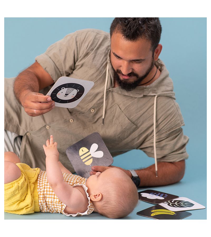 Παιχνίδι με Κάρτες My 1st Tummy-time Cards TAF TOYS 12835