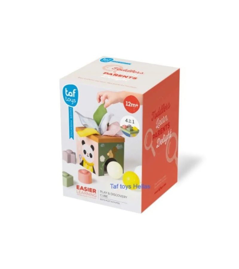 Κύβος Ανακάλυψης TAF TOYS Play Discover Cube T-13645