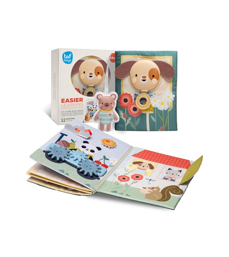 TAF TOYS My Home busy book Βιβλίο δραστηριοτήτων T-13905