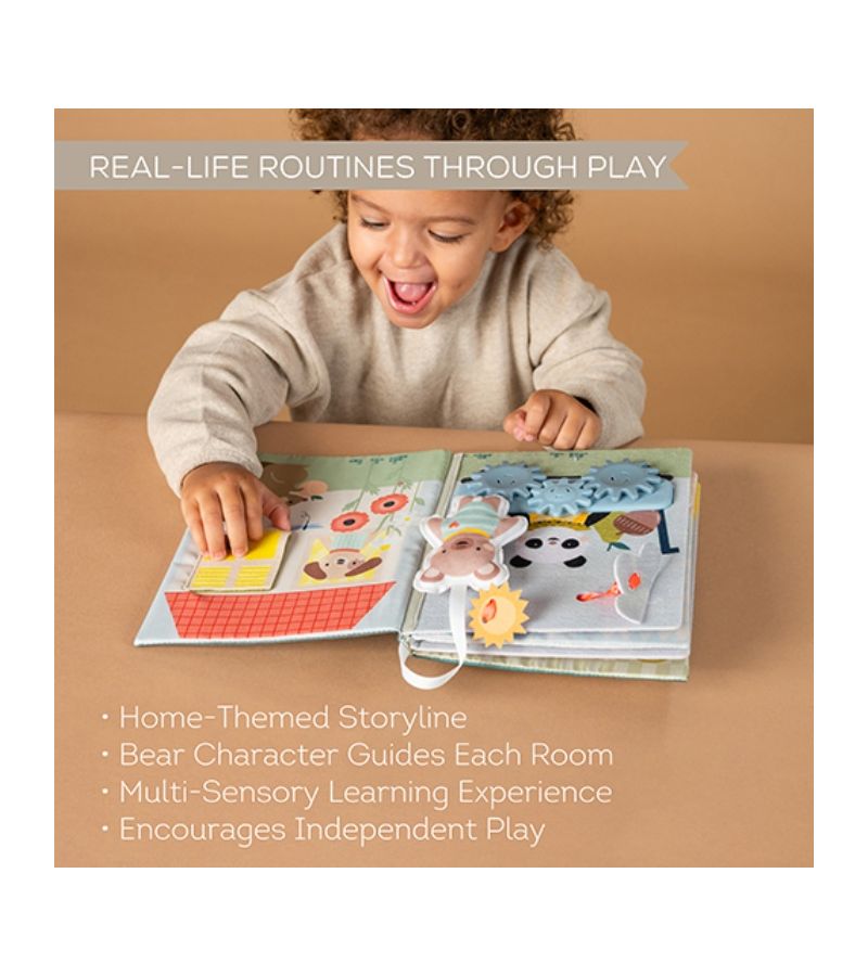 TAF TOYS My Home busy book Βιβλίο δραστηριοτήτων T-13905