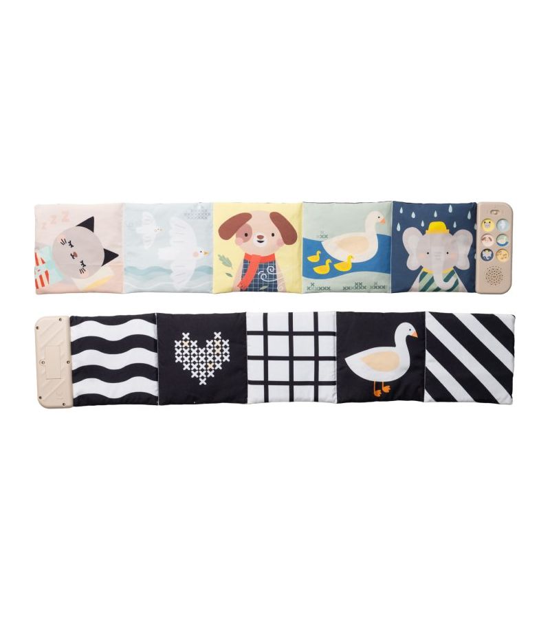 Μαλακό Βιβλίο Δραστηριοτήτων Soothing Sounds Book TAF TOYS T-13835