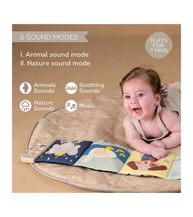 Μαλακό Βιβλίο Δραστηριοτήτων Soothing Sounds Book TAF TOYS T-13835
