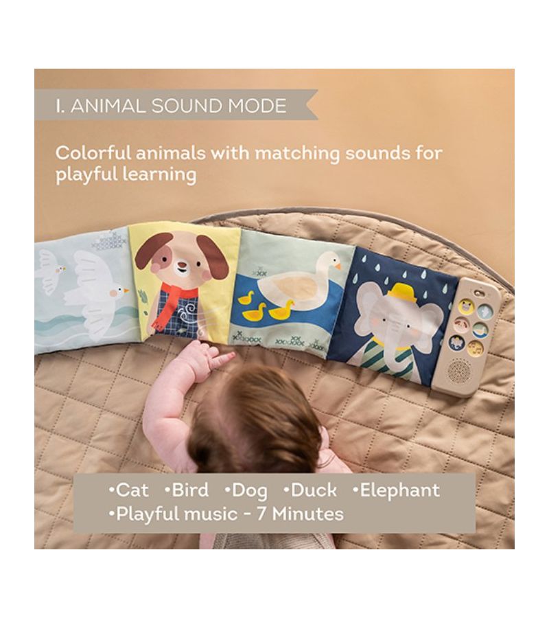Μαλακό Βιβλίο Δραστηριοτήτων Soothing Sounds Book TAF TOYS T-13835