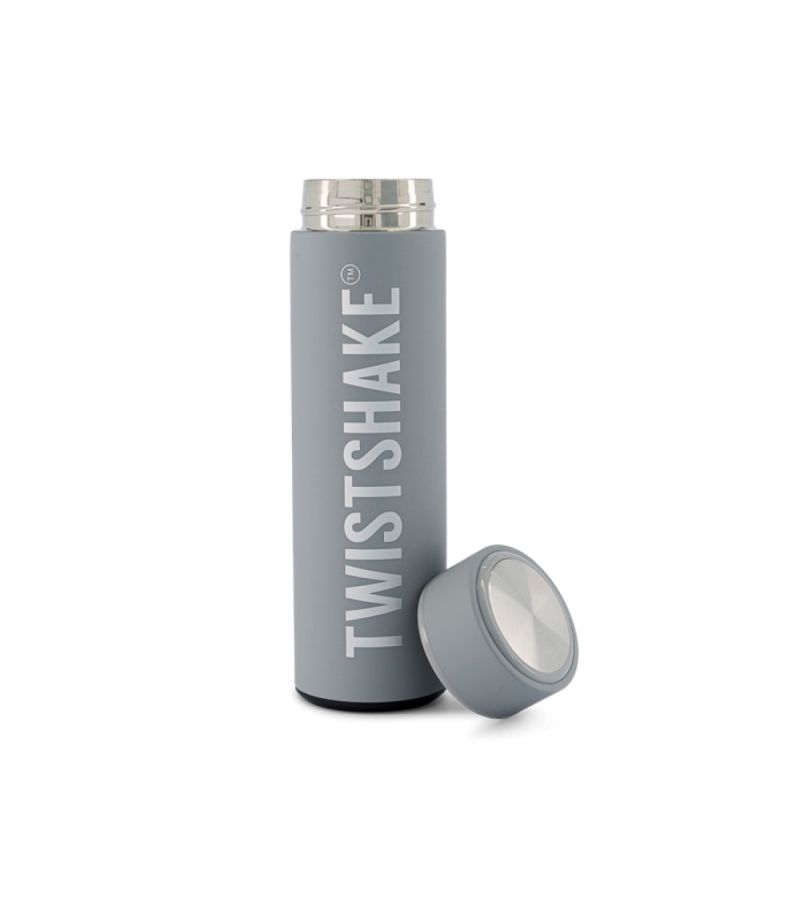 Θερμός υγρών TWISTSHAKE 420ml Pastel Grey