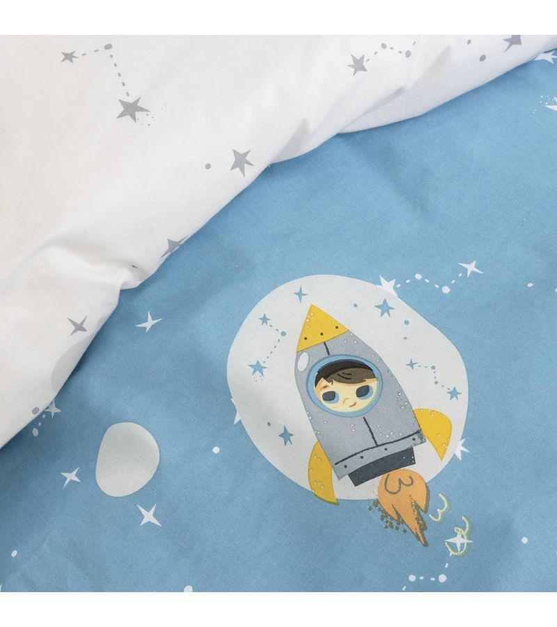 Παπλωματοθήκη Μονή NIMA To the Moon 160x240 34344