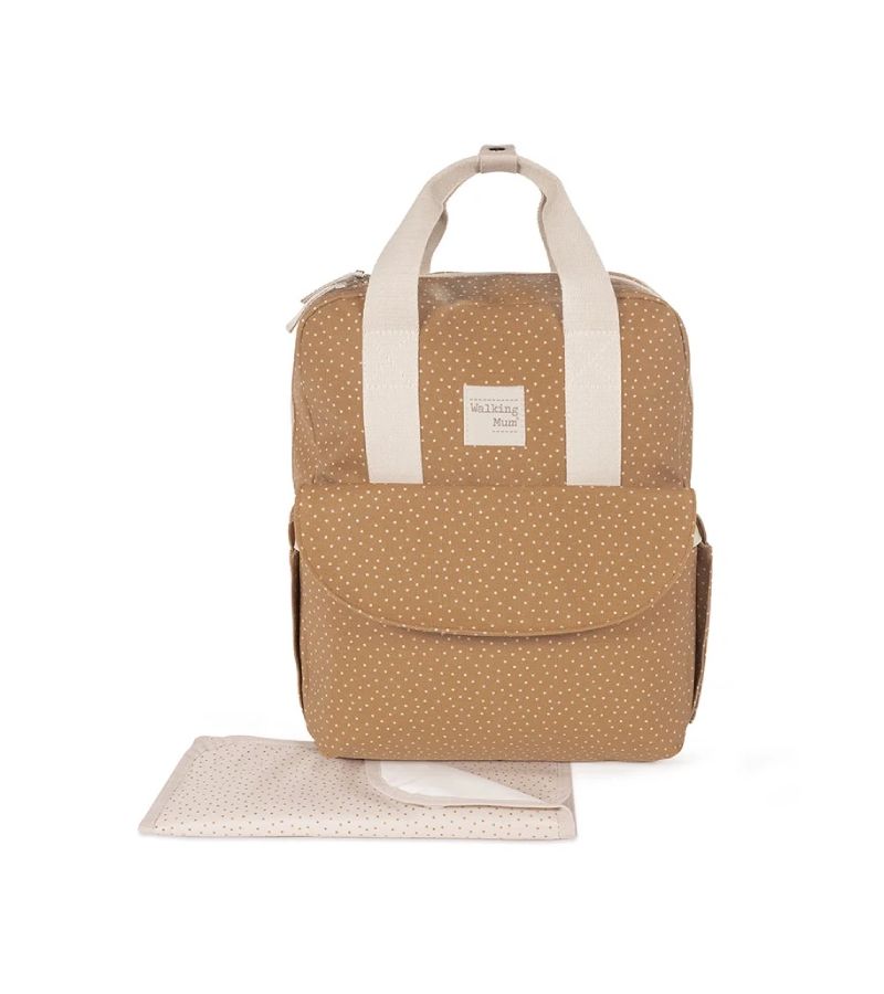 Τσάντα Αλλαξιέρα Backpack WALKING MUM Poppy Cinnamon Πουά 1120800323