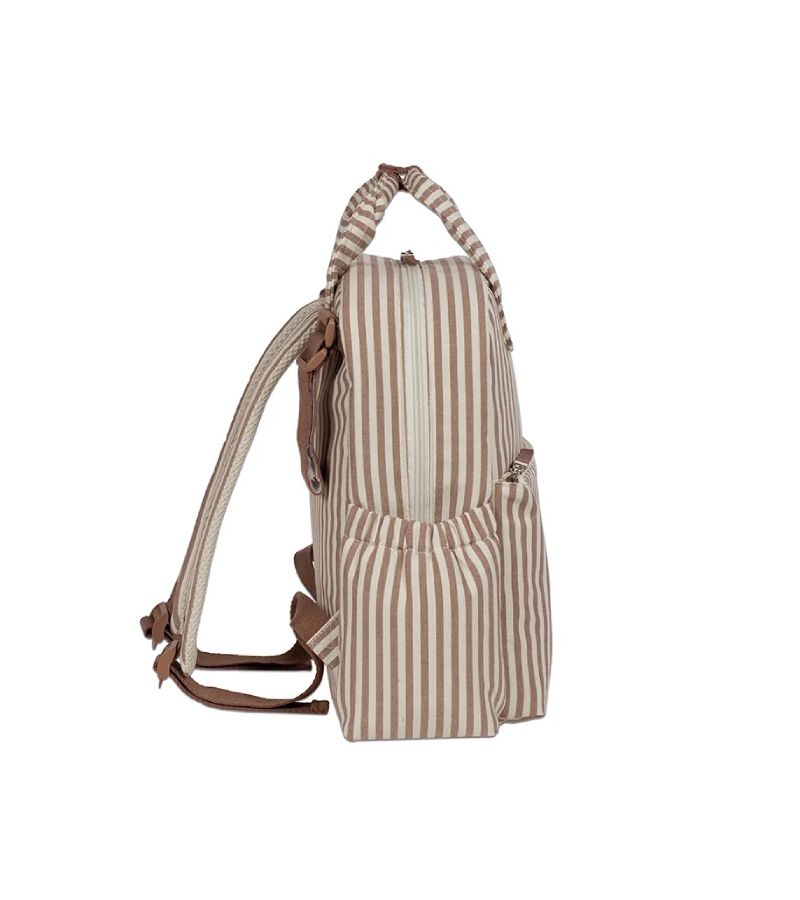 Τσάντα Αλλαξιέρα Backpack WALKING MUM Praline Strips Moka 1120800670