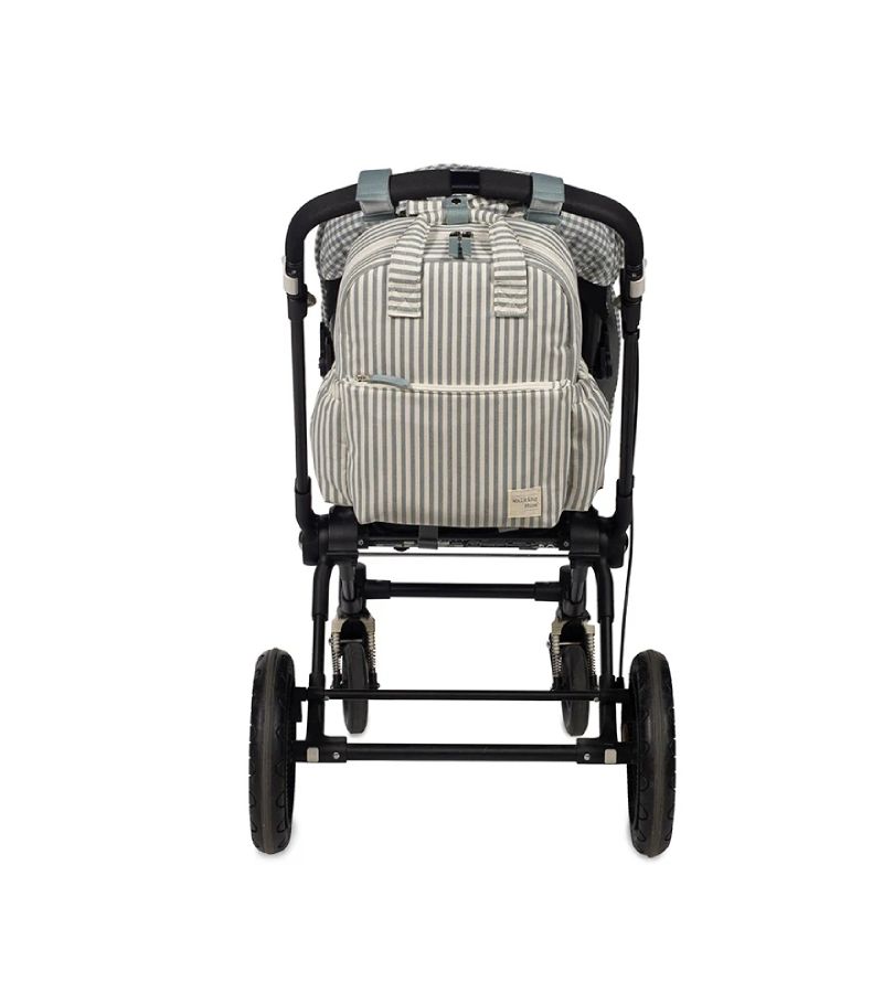 Τσάντα Αλλαξιέρα Backpack WALKING MUM Praline Strips Matcha 1120800671