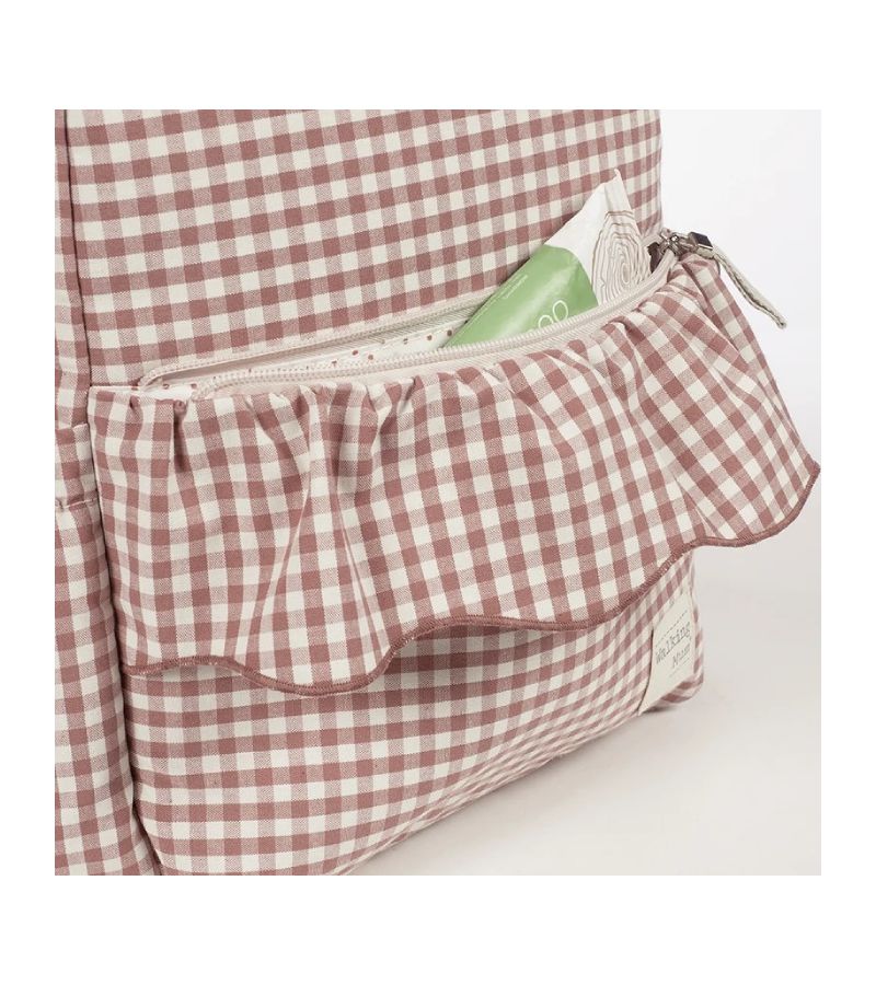 Τσάντα Αλλαξιέρα Backpack WALKING MUM Praline Vichy Moka 1120800668 