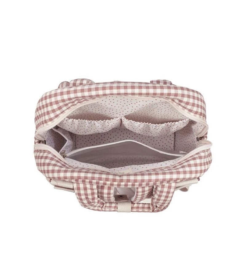 Τσάντα Αλλαξιέρα Backpack WALKING MUM Praline Vichy Moka 1120800668 