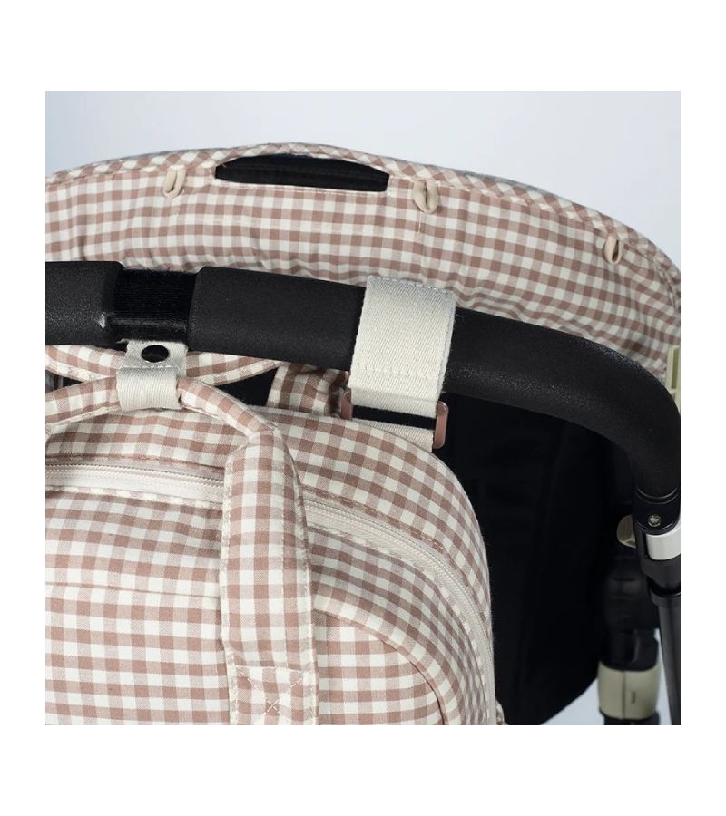 Τσάντα Αλλαξιέρα Backpack WALKING MUM Praline Vichy Moka 1120800668 