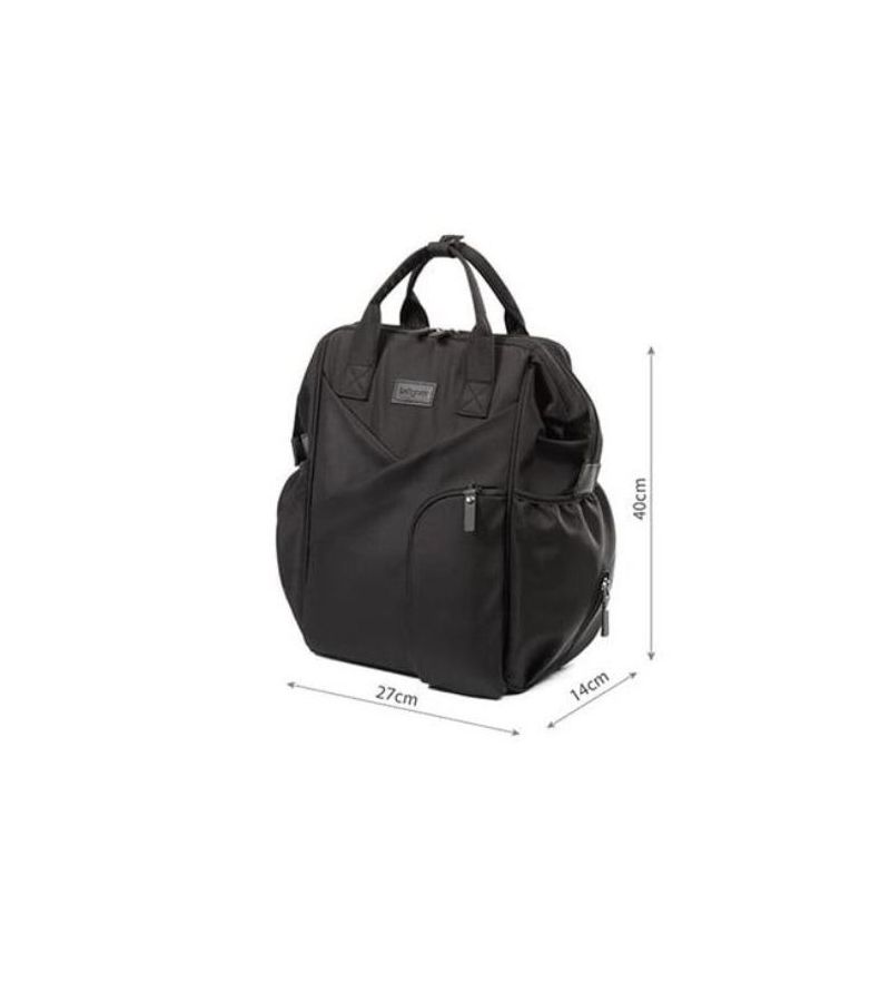 Τσάντα Αλλαξιέρα - Σακίδιο Πλάτης Modern Style BABYONO Black BN1649/01