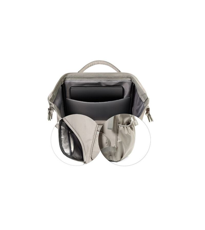 Τσάντα Αλλαξιέρα - Σακίδιο Πλάτης Modern Style BABYONO Beige BN1649/02