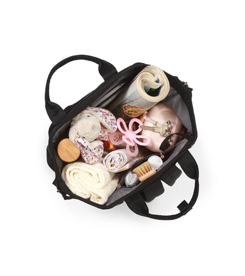 Τσάντα Αλλαξιέρα - Σακίδιο Πλάτης Modern Style BABYONO Black BN1649/01