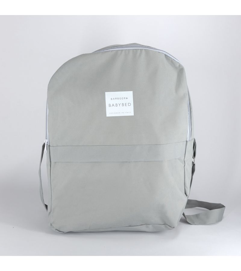 BAMBOOM Φωλιά με τσάντα ταξιδίου 90x56cm Grigio 05