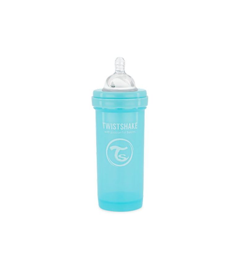 Μπιμπερό Twistshake Κατά Των Κολικών 260ml Pastel Blue 2+ 32-08-78256