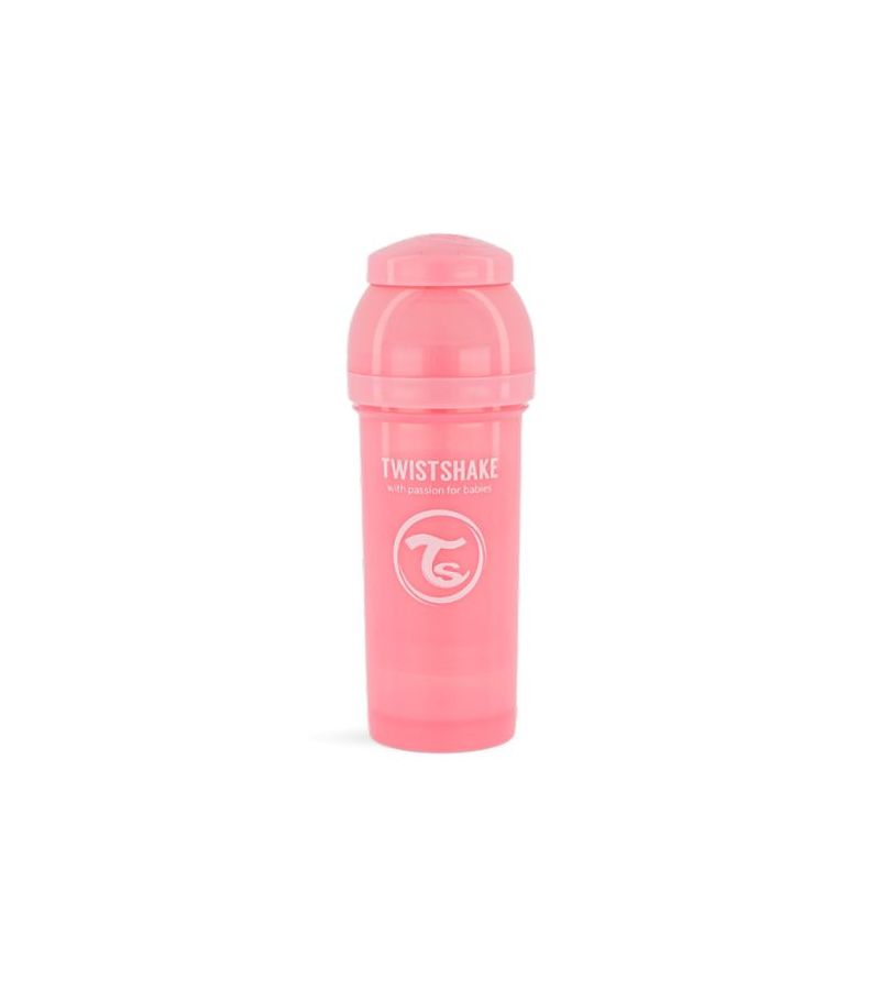 Μπιμπερό Twistshake Κατά Των Κολικών 260ml Pastel Pink 2+ 32-08-78255