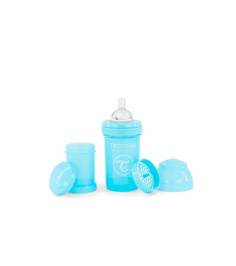 Μπιμπερό Twistshake Κατά Των Κολικών 180ml Pastel Blue 0+ 32-08-78250