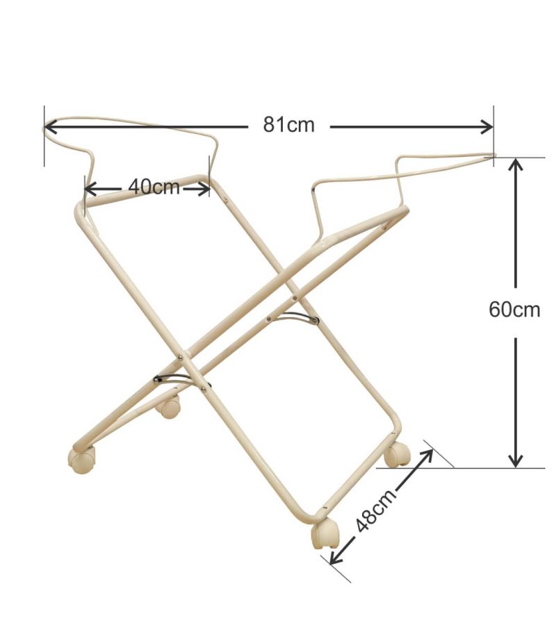 Μεταλλική βάση καλαθούνας BEBE STARS 0-037