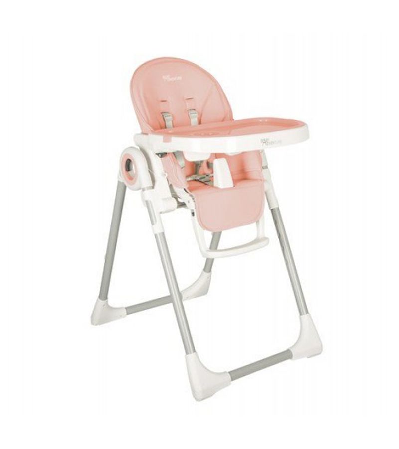 Καρέκλα φαγητού BABY ADVENTURE VIVA 2 Powder Pink BR75589