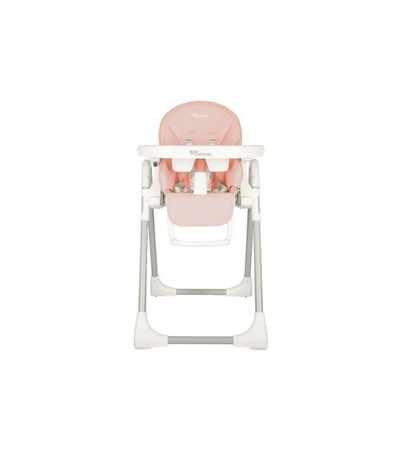 Καρέκλα φαγητού BABY ADVENTURE VIVA 2 Powder Pink BR75589