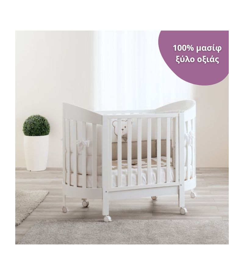 Βρεφικό κρεβατάκι PALI Candy Bianco