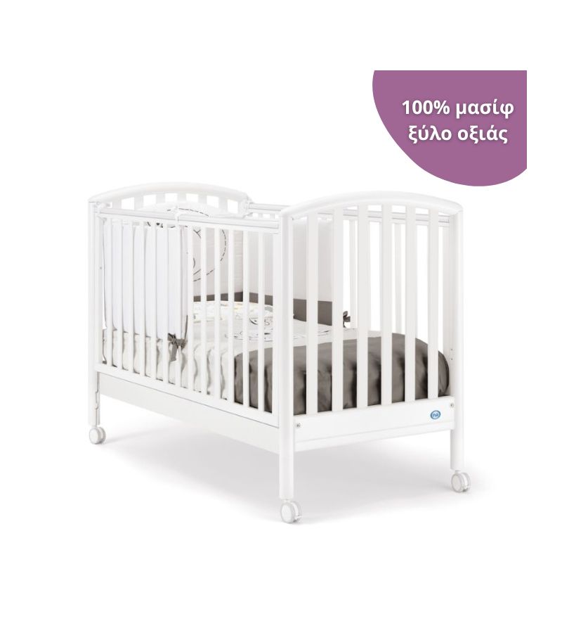 Βρεφικό κρεβατάκι PALI Ciak white
