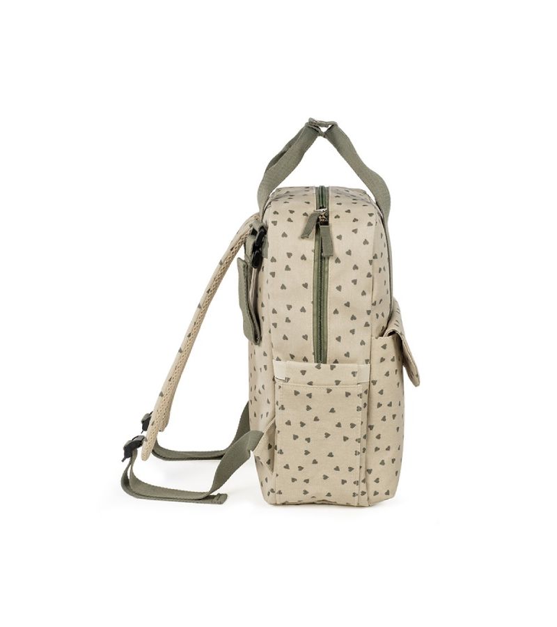 Τσάντα Αλλαξιέρα Backpack WALKING MUM Poppy Olive Hearts 1120800324