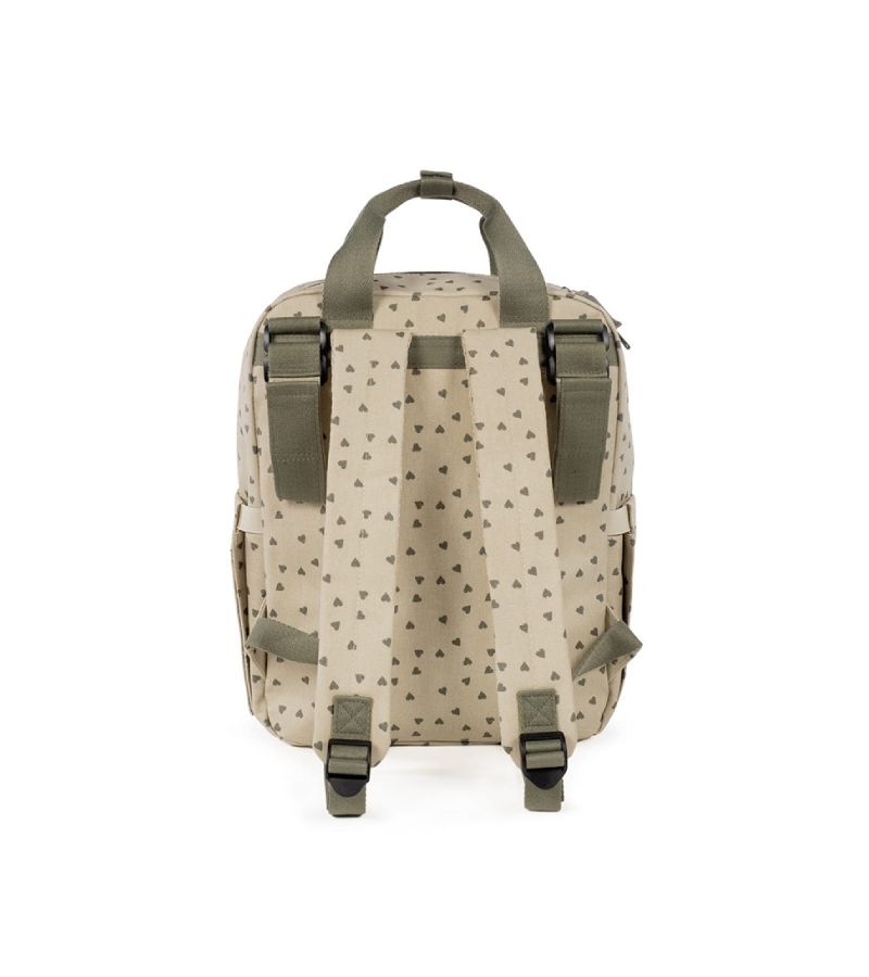 Τσάντα Αλλαξιέρα Backpack WALKING MUM Poppy Olive Hearts 1120800324