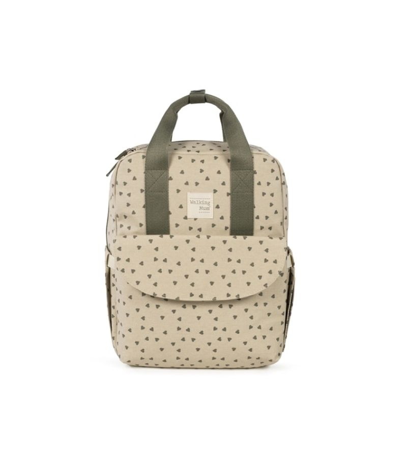 Τσάντα Αλλαξιέρα Backpack WALKING MUM Poppy Olive Hearts 1120800324
