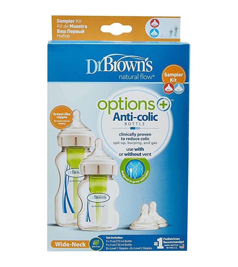 Σετ Δώρου Πλαστικά Μπιμπερό PROMO Pack Small DR BROWN\'S 0+ μηνών WB02600
