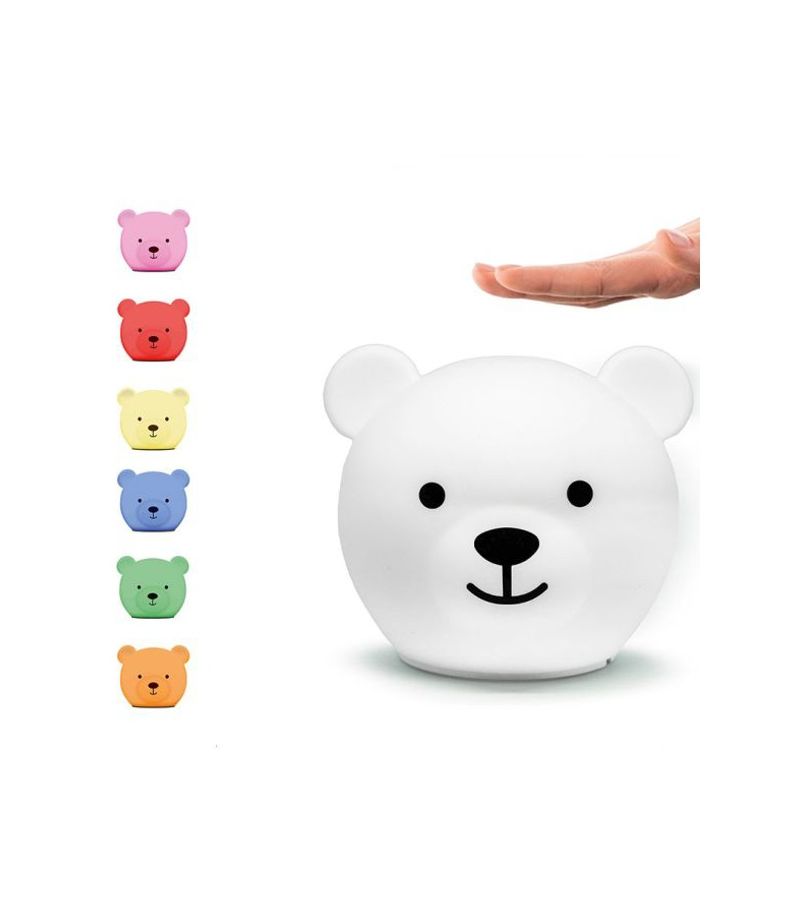 Φωτιστικό Νυκτός Σιλικόνης Επαναφορτιζόμενο ZAZU Bor the Bear ZA-BOR-01