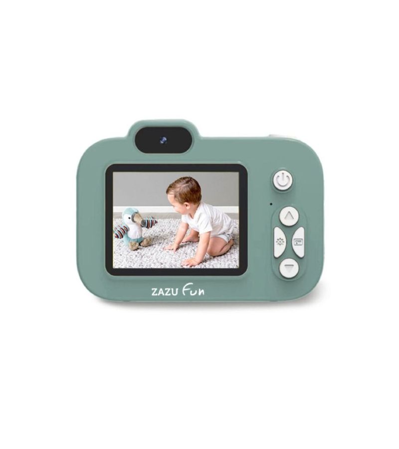Ψηφιακή Φωτογραφική Μηχανή Zazu Fun 48MP & Video Παιδική Πράσινη ZA-CAMERA-02