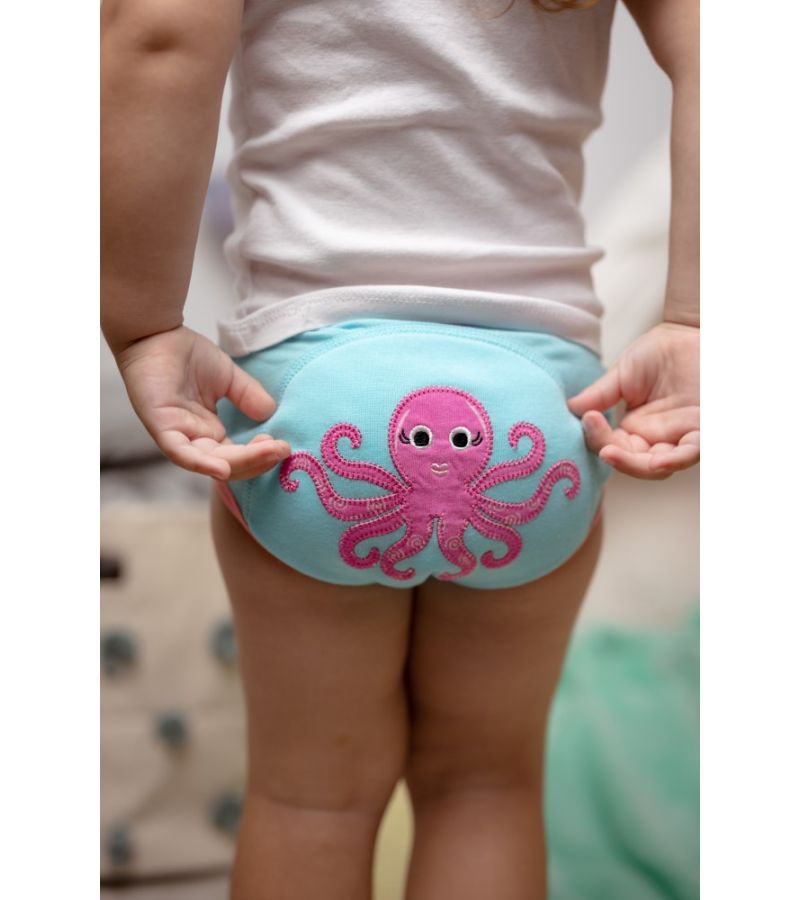 ZOOCCHINI Εκπαιδευτικά Βρακάκια Ocean Gals 3τμχ